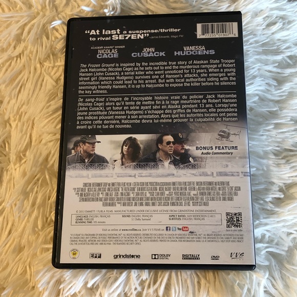 🎉 5/$15 🎉 FROZEN GROUND DVD - Picture 2 of 3